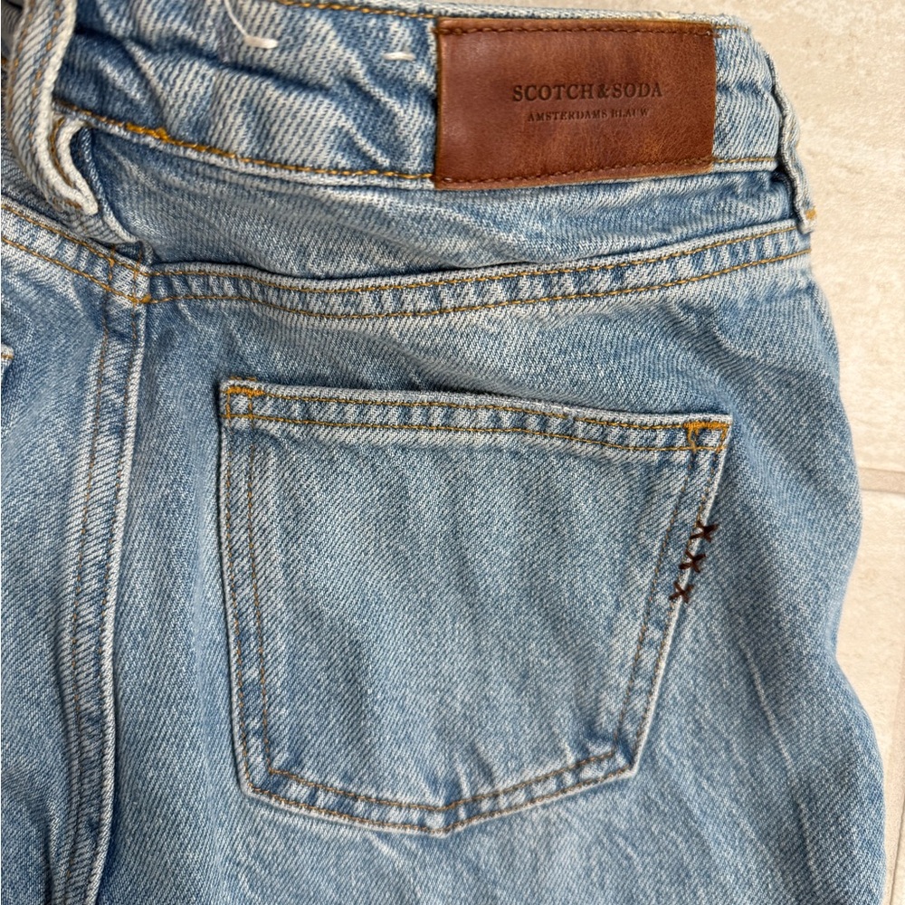 Scotch & Soda Light Blue Flare Jeans - Picture 3 of 6